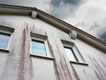 Fassadenverschmutzung